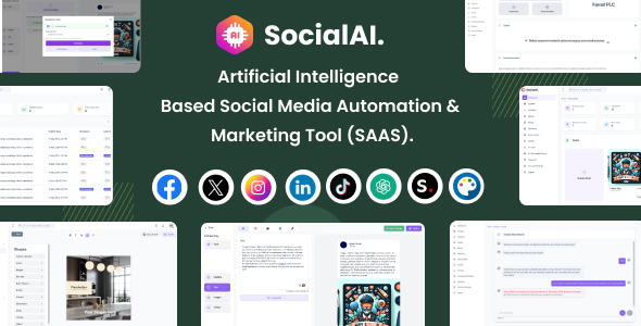 SocialAI – AI-Based Social Media Automation & Marketing Tool